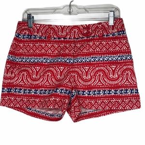 Vineyard vines colorful red white & blue American shorts NWT. SIZE 2